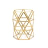 Vintage Glass Vanity Tray Gold Brass Mirror Jewelry Organizer for Cosmetics Perfume and Decor