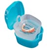 Portable Denture Case With Drain Basket Hygienic False Teeth Storage Box For Travel And Daily Care 5