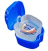 Portable Denture Case With Drain Basket Hygienic False Teeth Storage Box For Travel And Daily Care 4