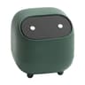 Mini Desktop Trash Can with Push Lid Hidden Desk Trash Bin for Office Home Vanity