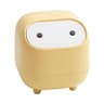Mini Desktop Trash Can with Push Lid Hidden Desk Trash Bin for Office Home Vanity