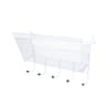 Dorm Bedside Storage Rack Hanging Bedside Organizer Basket with Heavy Duty Hooks