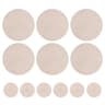 Set Of 6 Round Placemats And Coasters Braided Woven Table Mats Washable Heat Resistant For Dining K 9