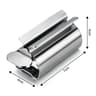 Stainless Steel Toothpaste Dispenser & Bathroom Organizer Rack Set