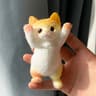 Fuzzy Jumbo Cat Squishy Stress Relief Toy For Anxiety Relief Sensory Fidget Fun  Relaxation 7