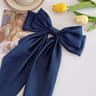 Elegant Large Satin Bow Hair Clip For Women  Girls Stylish Ribbon Hair Accessory 7