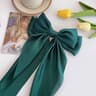 Elegant Large Satin Bow Hair Clip For Women  Girls Stylish Ribbon Hair Accessory 8