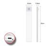 Motion Sensor LED Lamp USBC Rechargeable Durable Aluminum Light for Cabinets Kitchen  Wardrobe