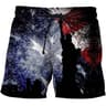 Hawaii National Flag Board Shorts Pants  3D Printed Casual Swim Wear for Sunny Beach Days