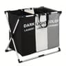 Foldable Laundry Hamper Waterproof Dirty Clothes Organizer Basket For Bathroom Storage Dorm Bedroom 8