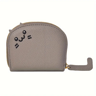 Fashion Cat Shaped Card Holder, Cute Faux Leather Wallet for Women with Coin Pocket & Credit Card Slots