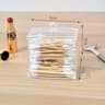 Bathroom Storage Container With Lid Cotton Swab Holder Dispenser And Organizer Art Supply Storage B 5
