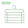 Multi Layer Pants Hanger Layers Space Saving Closet Rack Household Organizer 5