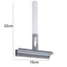 Glass Wiper Window Cleaning Brush Doublesided Squeegee Wiper With Spray For Mirror Window 8