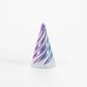 3D Printed Impossible Pyramid Toy Spiral Cone Passthrough Sculpture Mind Bending Vortex Thread Illu 9