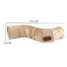 Collapsible Cat Winter Suede Tunnel Interactive 2 Way  3 Way Play Chase Hide Tunnel For Puppy Rabbi 13