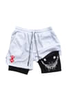 Berserk Mens 2in1 Sports Shorts  Quick Dry Double Layered Gym  Running Shorts 10