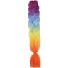 Jumbo Braids Extensions Synthetic Braiding Hair Kanekalon Afro Ombre Color Hair for Kids Children Crochet Twist Braid