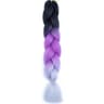 Jumbo Braids Extensions Synthetic Braiding Hair Kanekalon Afro Ombre Color Hair for Kids Children Crochet Twist Braid