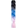 Jumbo Braids Extensions Synthetic Braiding Hair Kanekalon Afro Ombre Color Hair for Kids Children Crochet Twist Braid