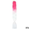Jumbo Braids Extensions Synthetic Braiding Hair Kanekalon Afro Ombre Color Hair for Kids Children Crochet Twist Braid