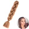 Jumbo Braid Hair Extensions, Ombre Kanekalon Synthetic Yaki Braids for Women, DIY Braiding Hair in Multiple Colors
