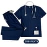 Unisex Nurse Scrubs Set Men Women Medical Uniforms Top Pants Doctor Dentist Lab Workwear Clinical Beauty Clothing