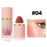 HANDAIYAN 6 Colour Matte Liquid Blush – Easy to Apply, Long-Lasting, Waterproof Blush with Sponge Brush Head