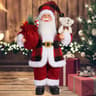 Christmas Santa Claus Figurines Holiday Desktop Ornaments Party And Home Decoration Crafts 5