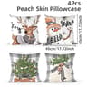 Home Decorations Christmas Ornament Pillow Case, Merry Christmas Cushion Cover, New Year Gifts, Navidad Gifts