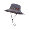 Wide Brim Hiking Sun Hat With Windproof Chin Strap Foldable Outdoor Boonie Hat 5