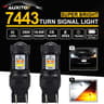 Amber White LED Turn Signal Bulbs DRL Anti Hyper Flash Technology Upgrade Your Vehicle Lighting Per 2