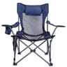 Heavy Duty Steel Camping Lounge Chair Foldable With Reclining Backrest Load Capacity 2