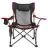 Heavy Duty Steel Camping Lounge Chair Foldable With Reclining Backrest Load Capacity 1