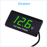 Digital LED Voltmeter Panel Meter Voltage Gauge For Car Motorcycle Automotive LED Display 12