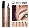 Long Lasting Microblading Tattoo Eyebrow Ink Pen 3D Fork Brow Pencil For Defined Eyebrows Makeup 12