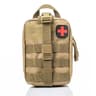 Tactical First Aid Kit With Molle Rip Away EMT Survival Pouch For Outdoor Emergencies 11