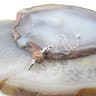 Natural Rose Quartz Labradorite Pendulum for Dowsing Divination, Crystal Cone Pendant with Round Beads Stone Chain