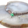 Natural Rose Quartz Labradorite Pendulum for Dowsing Divination, Crystal Cone Pendant with Round Beads Stone Chain