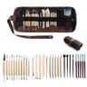 Ultimate Polymer Clay Tools Kit, Sculpture, Carving & Dot Painting Set with Silicone Drill Pen