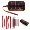 Ultimate Polymer Clay Tools Kit, Sculpture, Carving & Dot Painting Set with Silicone Drill Pen