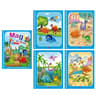 Reusable Magic Water Coloring Book for Kids DIY Sensory Drawing Toys with Water Pen, Mess Free Toddler Painting Activity