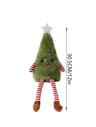 Cute Plush Christmas Decorations, Christmas Tree Doll Ornament, Home Party Decor, Couple Gift Idea, Holiday Plush Doll