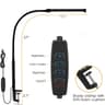 Architectural Desk Lamp with 5 Color Modes, Double Headed LED Clip Type Remote Control Reading Lamp
