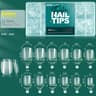 Pre Buffed Full Cover Nail Tips Semi Matte False Nail Extensions