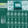 Pre Buffed Full Cover Nail Tips Semi Matte False Nail Extensions