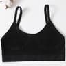 Womens Seamless Ribbed Wireless Bralette with U Back Design