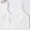 Womens Seamless Ribbed Wireless Bralette with U Back Design