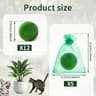 Twelve Piece Natural Cat Repellent Balls with Peppermint Oil for Yard and Garden