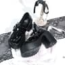 Heart Buckle Mary Jane High Heels For Women Lolita Style PU Leather Pumps 6